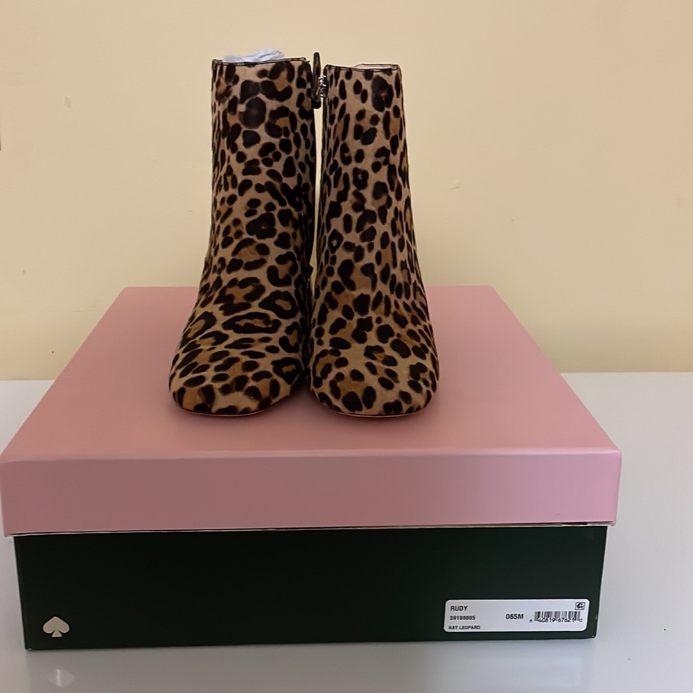 Kate Spade New York Real Cow Fur Ankle Boots - Picture 4 of 5
